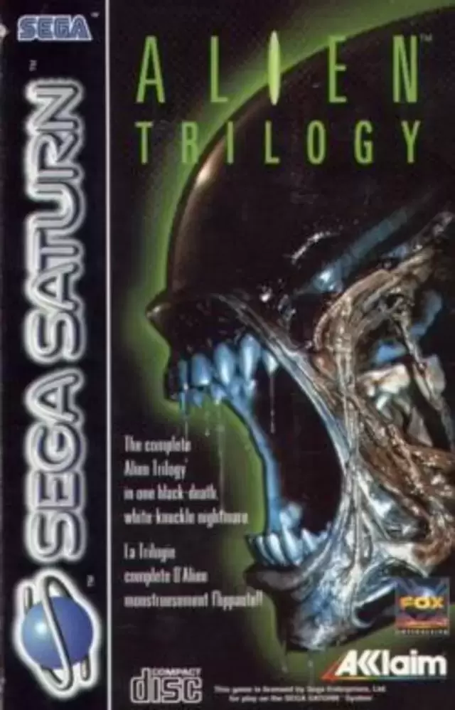 Jeux SEGA Saturn - Alien trilogy