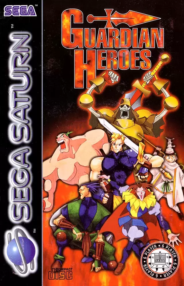 SEGA Saturn Games - Guardian heroes
