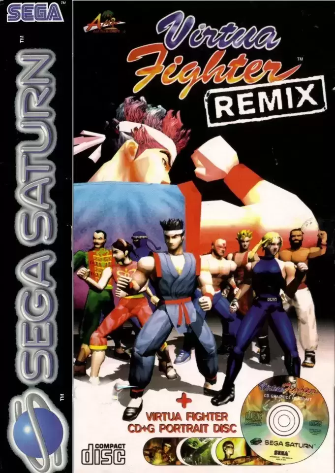 Jeux SEGA Saturn - Virtua fighter remix
