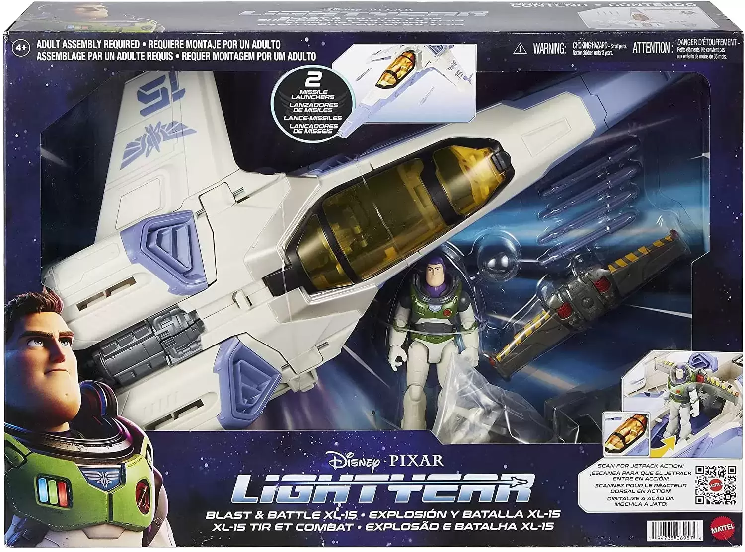 Lightyear - Mattel - Blast & Battle XL-15