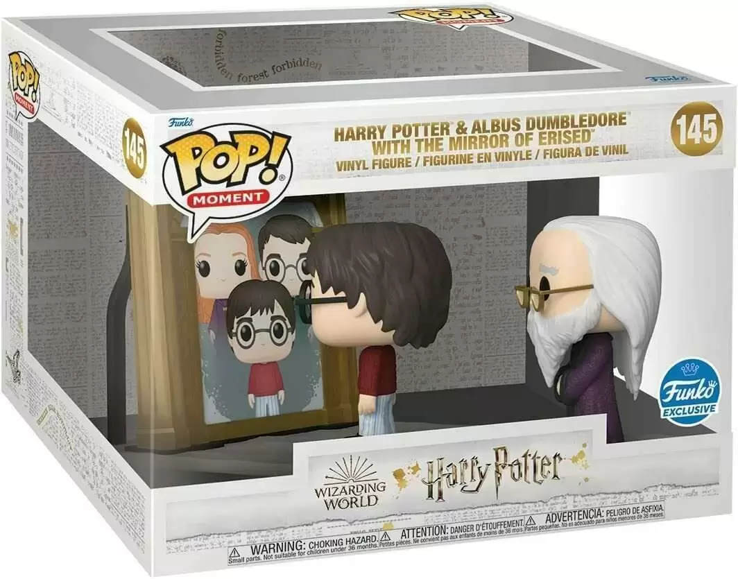 POP! Harry Potter - Harry Potter & Albus Dumbledore with The Mirror of Erised