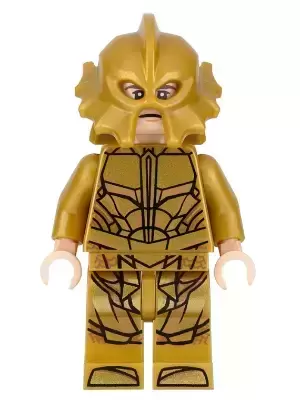 Lego Superheros Minifigures - Atlantean Guard - Angry Expression