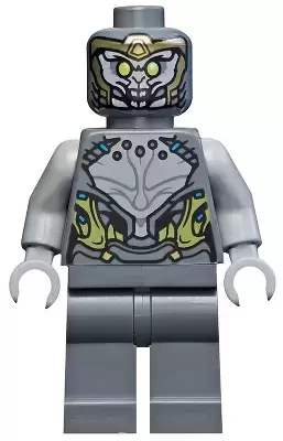 Lego Superheros Minifigures - Chitauri - Dark Bluish Gray
