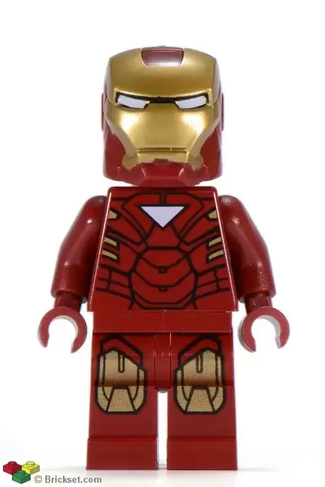 Lego Superheros Minifigures - Iron Man Mark 6 Armor