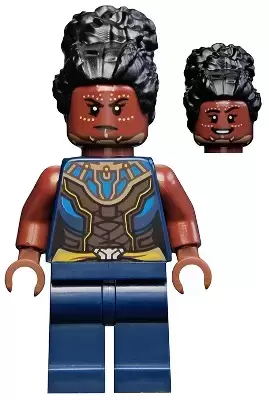 Lego Superheros Minifigures - Shuri - Dark Blue Top