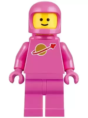 The Lego Movie Minifigures - Classic Space - Dark Pink with Air Tanks and Updated Helmet (Lenny)