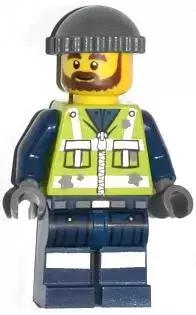 The Lego Movie Minifigures - Garbage Man Grant