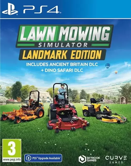 PS4 Games - Lawn Mowing Simulator - Landmark Edition