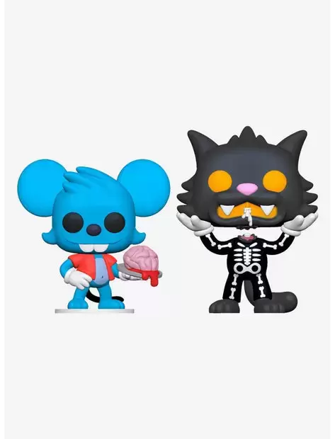 POP! Animation - The Simpsons - Itchy & Scratchy 2 Pack