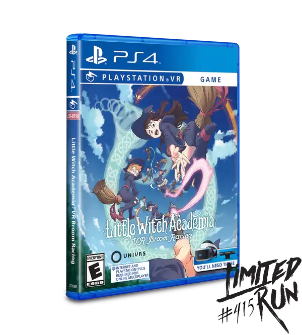 Jeux PS4 - Little Witch Academia: VR Broom Racing (PSVR) - Limited Run Games