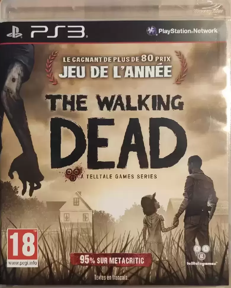 Jeux PS3 - The walking dead : Jeu de l\'année