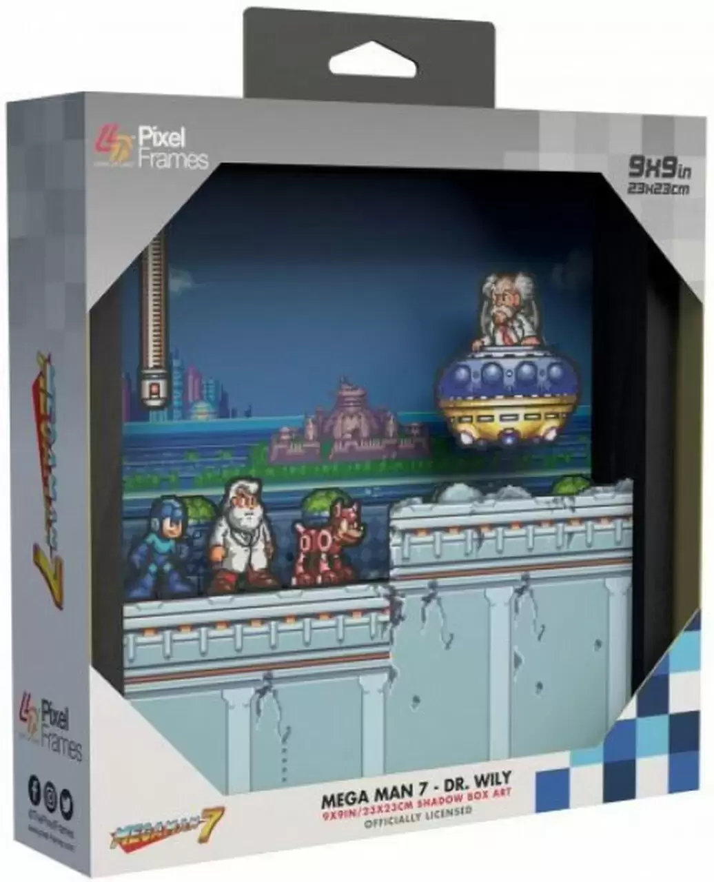 Pixel Frames - Mega Man 7 - Dr. Wily