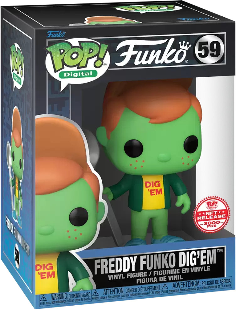 POP! Digital - Funko - Freddy Funko Dig\'Em