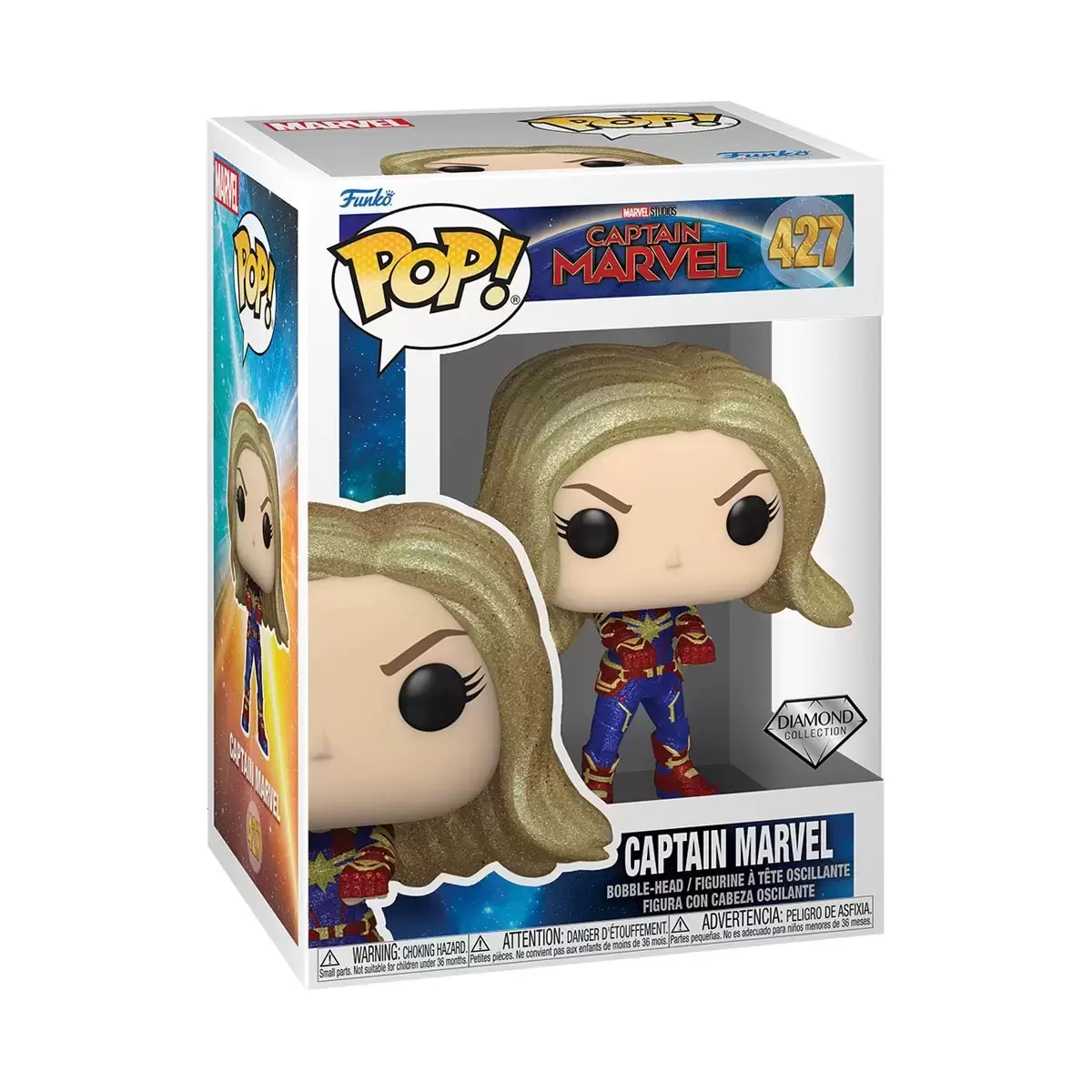 POP! MARVEL - Captain Marvel - Captain Marvel Diamond Collection