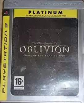 Jeux PS3 - Oblivion - Platinum