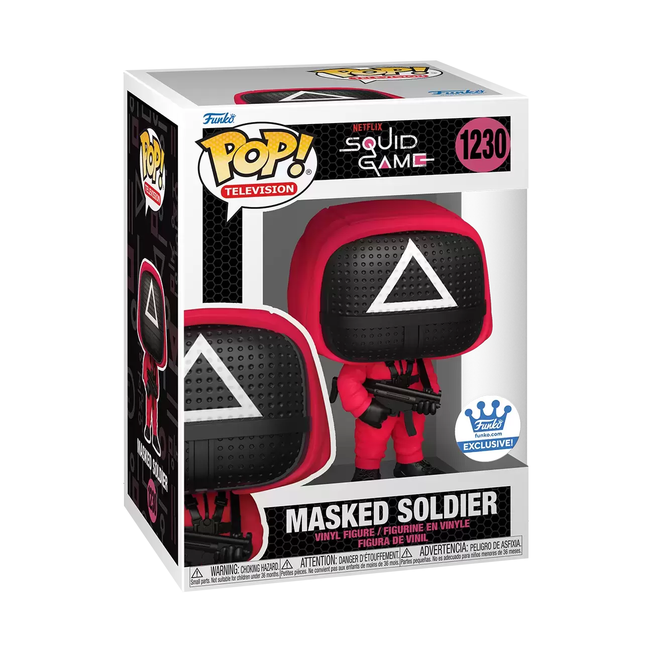 POP! Television - Squid Game - Red Soldier Triangle Mask