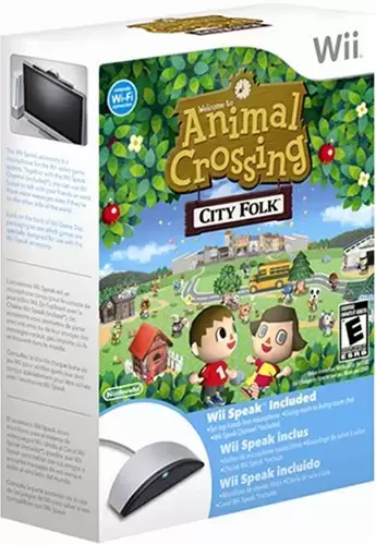 Nintendo Wii Games - Animal Crossing: Let\'s Go To The City with Wii Speak