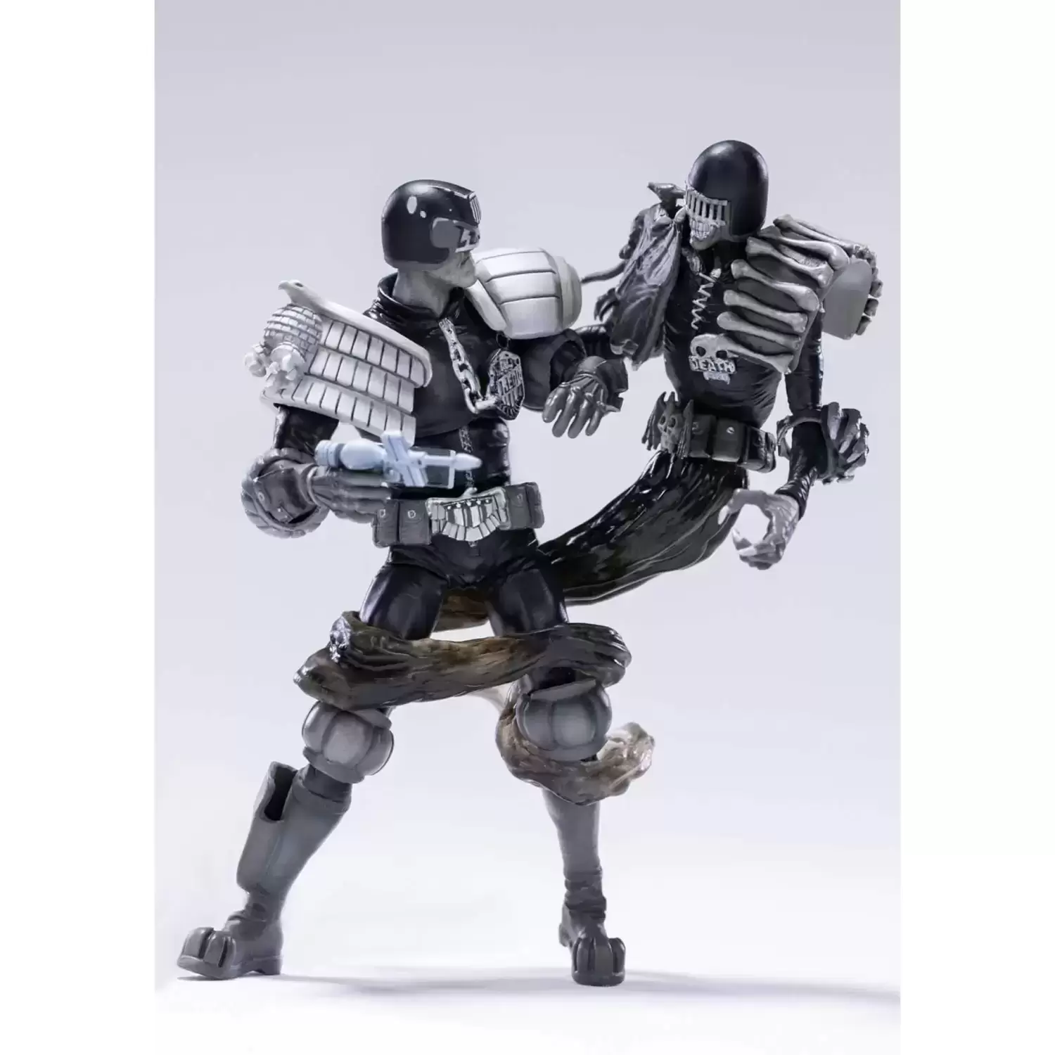 HIYA Toys - Judge Dredd Exquisite Mini -Judge Dredd vs Judge Death - 1:18