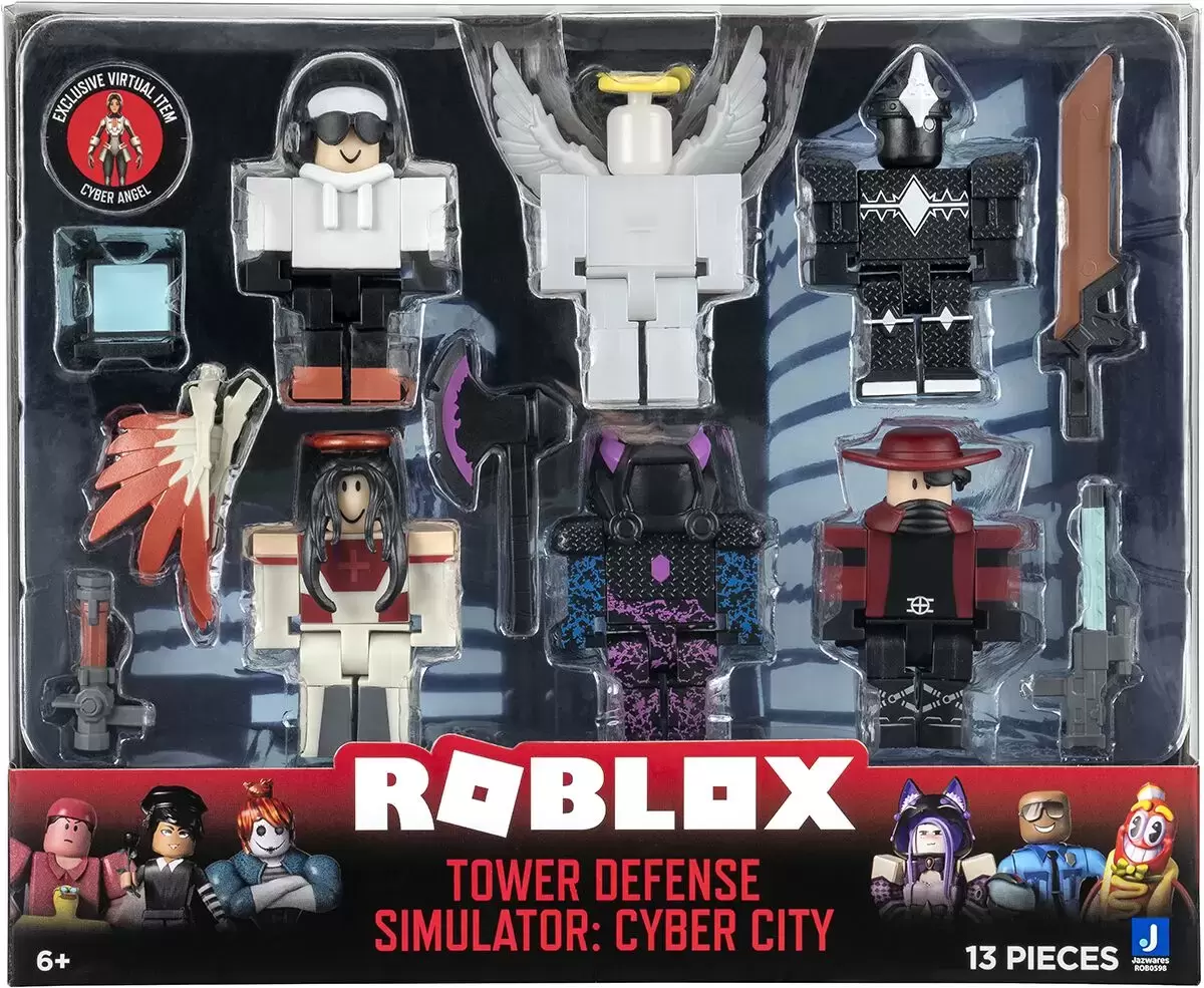 Tower Defense Simulator: Cyber City - ROBLOX figure