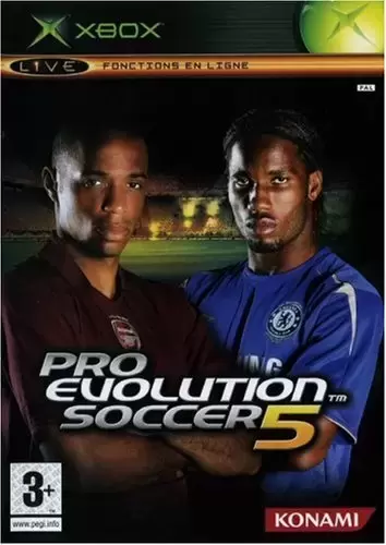 Jeux XBOX - PES 2005 : Pro Evolution Soccer