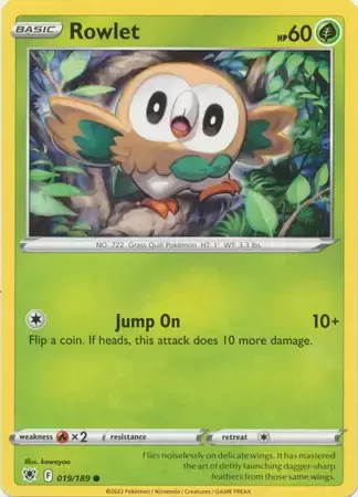 Astral Radiance - Rowlet