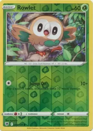 Astral Radiance - Rowlet Reverse