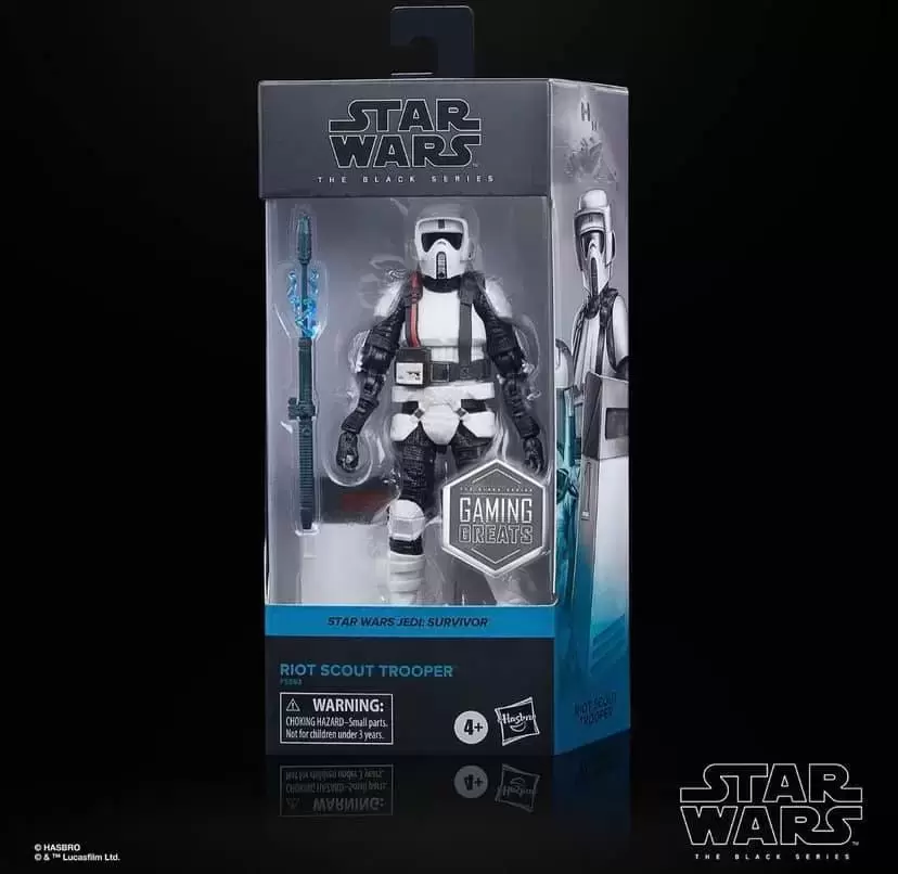 The Black Series - Colored Box - Riot Scout Trooper (Jedi Survivor)