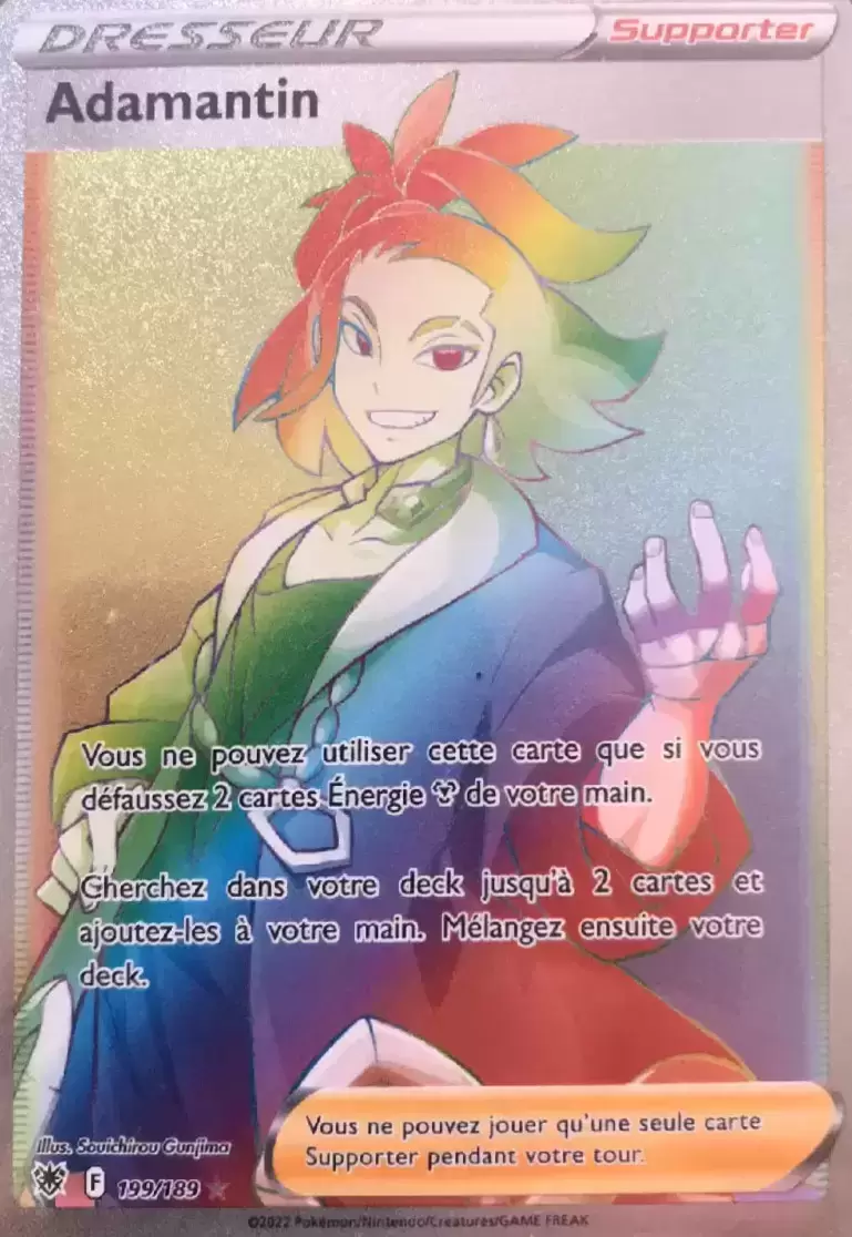 Carte Pokémon Archéduc de Hisui VSTAR 195/189 de la série Astres