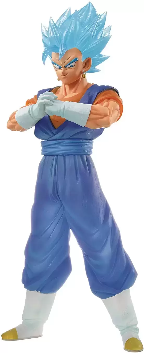 Banpresto Dragon Ball Super Vegito Final Kamehameha Version 4 Super Saiyan  God Super Saiyan Vegito Figure Blue - US