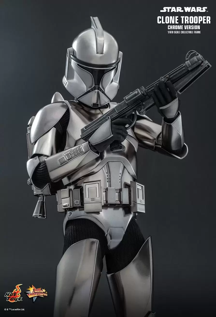 Movie Masterpiece Series - Star Wars - Clone Trooper (Chrome Version)