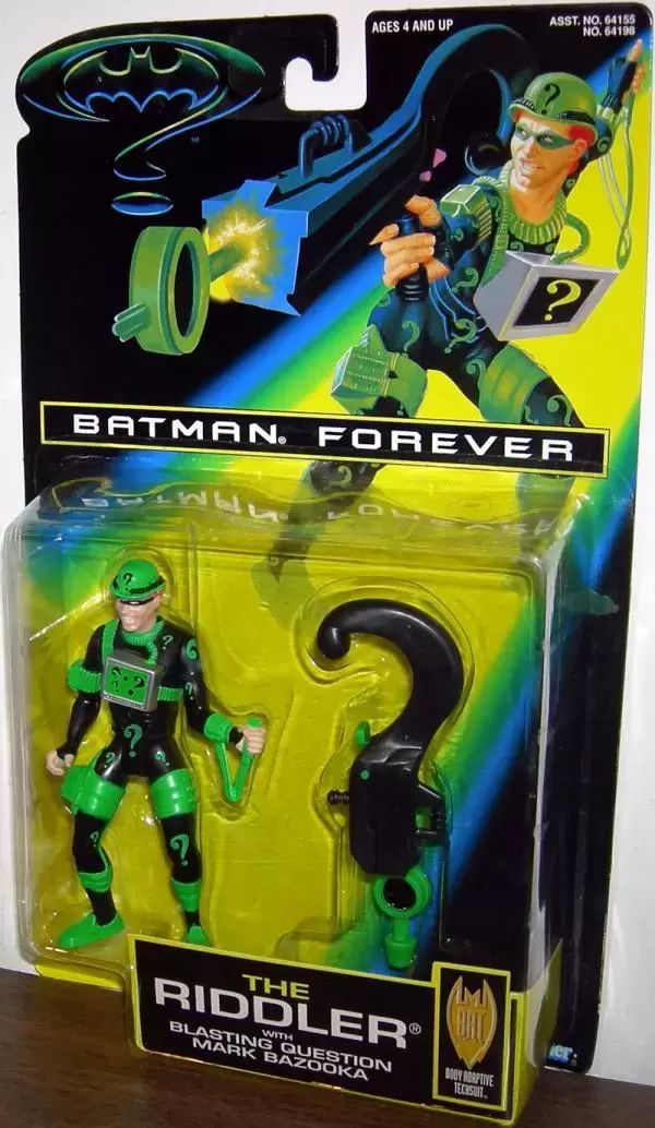 Batman Forever - The Riddler with Blasting Question Mark Bazooka
