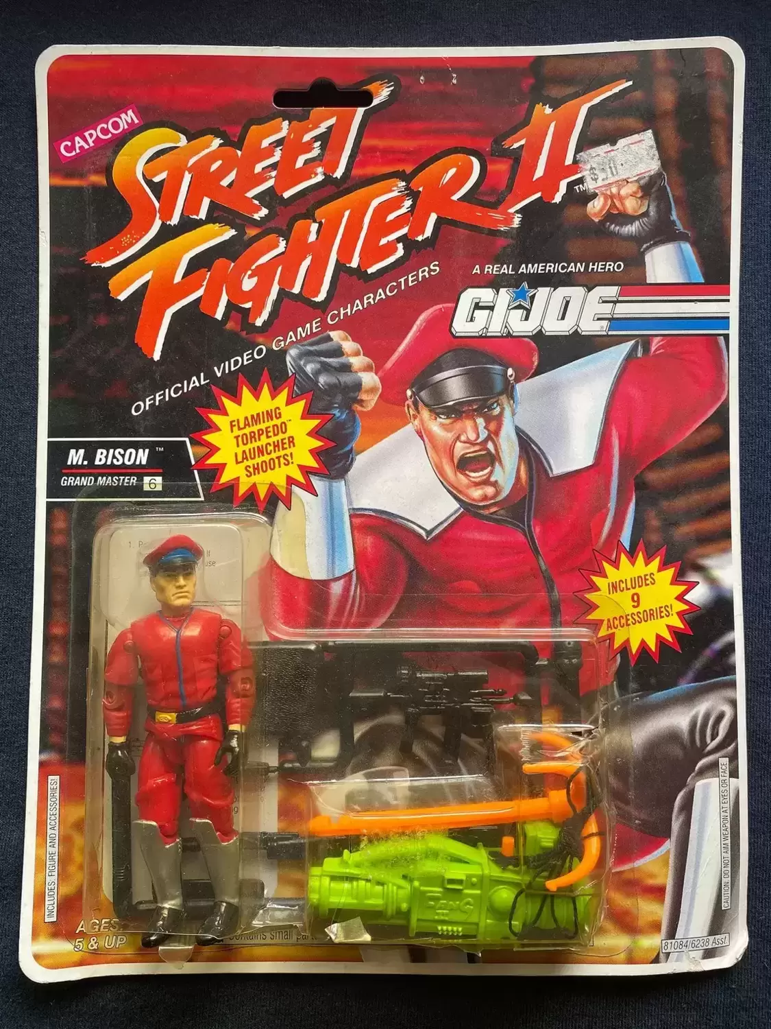 G.I. JOE - Street Fighter II - M Bison