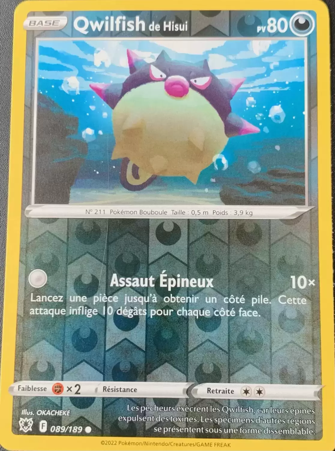 Astres Radieux - Qwilfish de Hisui Reverse