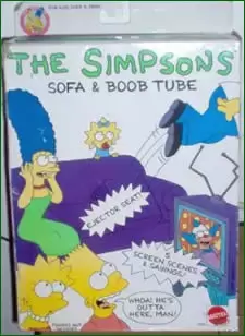 The Simpsons - Mattel - Sofa & Boob Tube