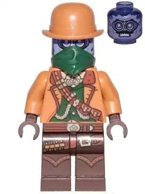 Lego Hidden Side Minifigures - Vaughn Geist - Angry