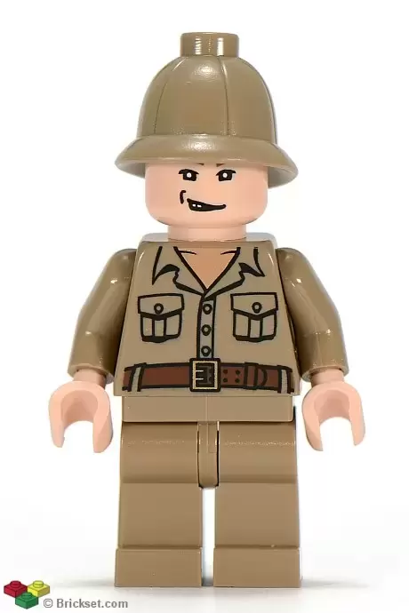 LEGO Indiana Jones Minifigures - Rene Belloq