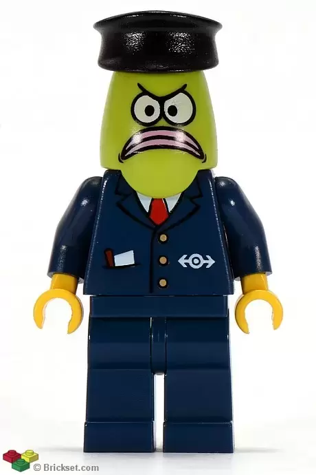 Lego SpongeBob Minifigures - Bikini Bottom Express Bus Driver