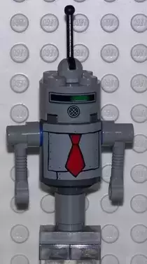 Lego SpongeBob Minifigures - Robot Customer with Stickers