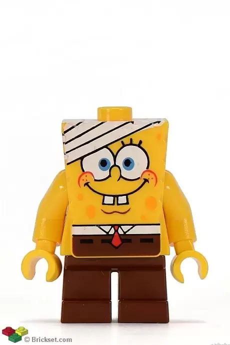 Lego SpongeBob Minifigures - SpongeBob - Bandage on Head
