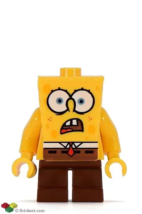 Lego SpongeBob Minifigures - SpongeBob - Shocked Look