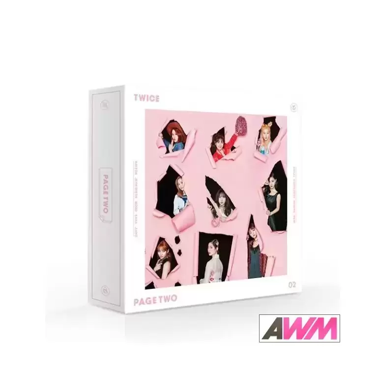 Twice - Page Two (Pink Ver.) (édition Coréenne)
