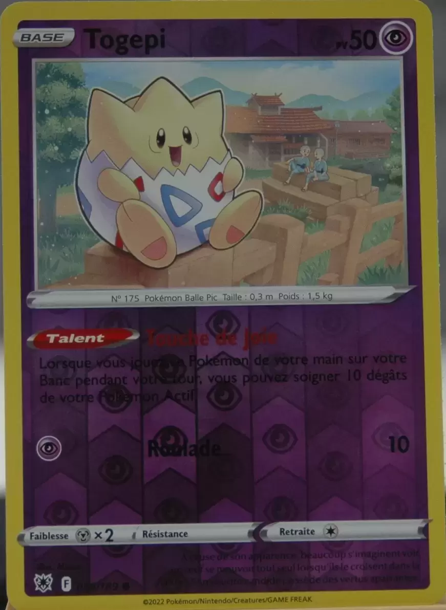 Astres Radieux - Togepi Reverse