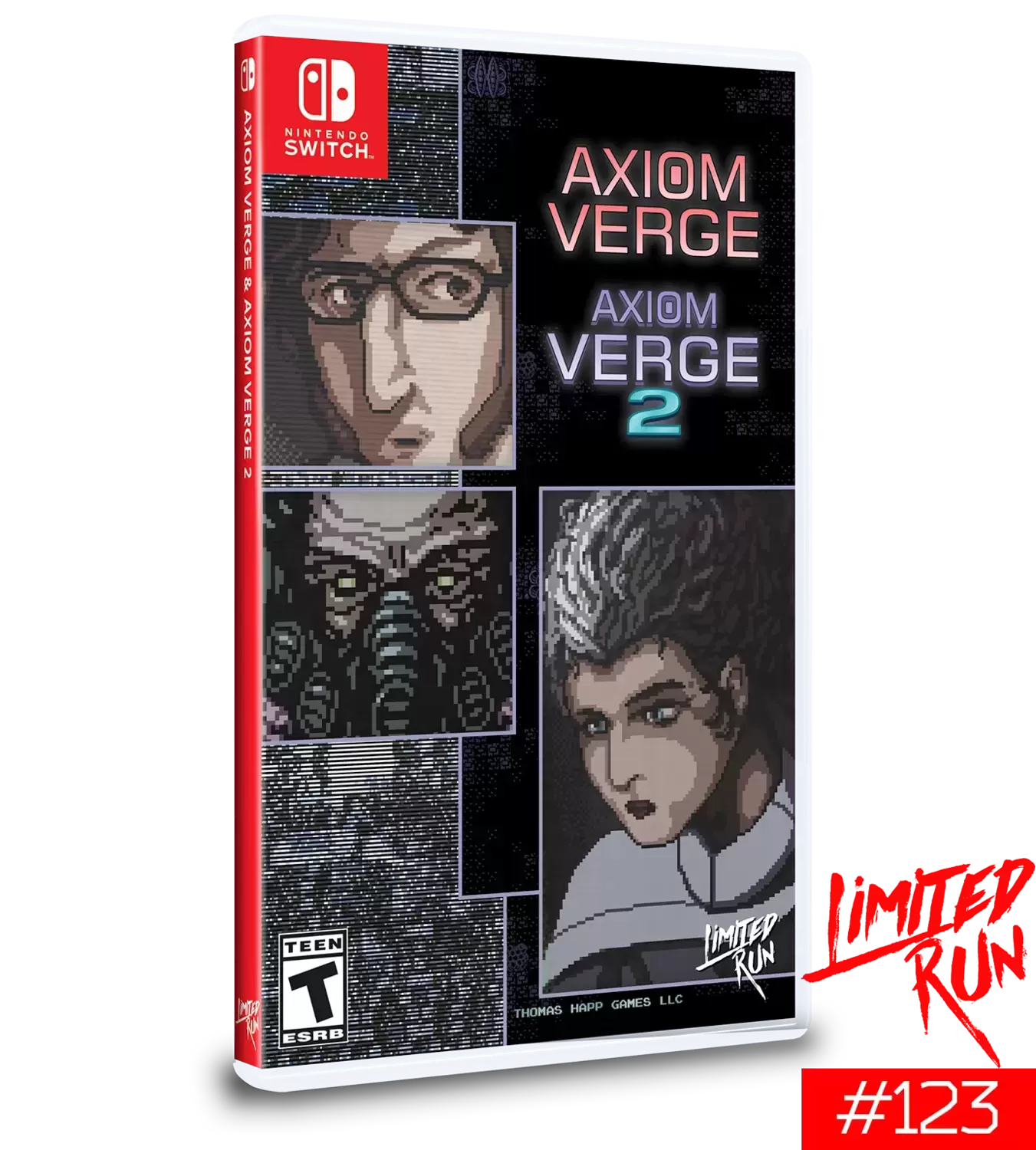 Nintendo Switch Games - Axiom Verge 1 & 2 Double Pack - Limited Run Games