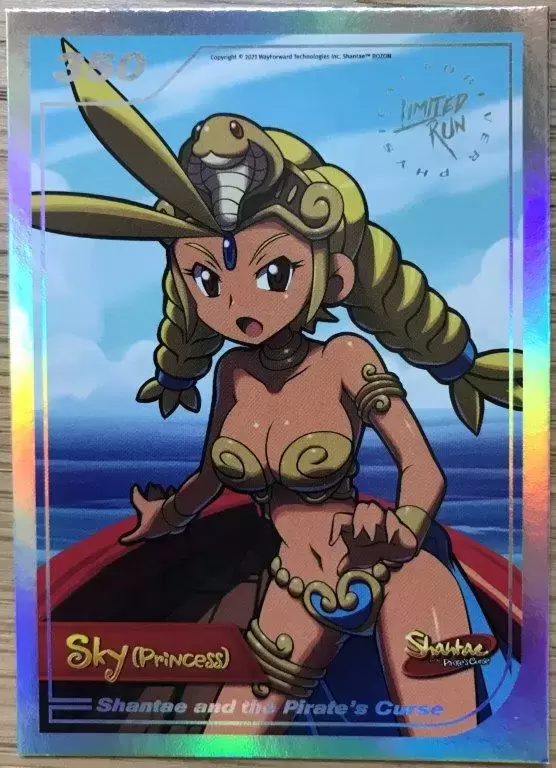Limited Run Cards Série 2 - Shantae and the Pirate’s Curse Card Pack