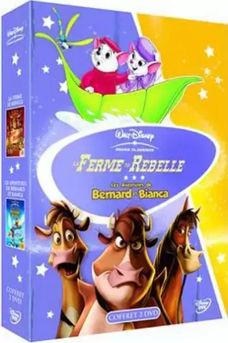 Autres DVD Disney - La Ferme se rebelle / Les Aventures de Bernard et Bianca - Coffret 2 DVD