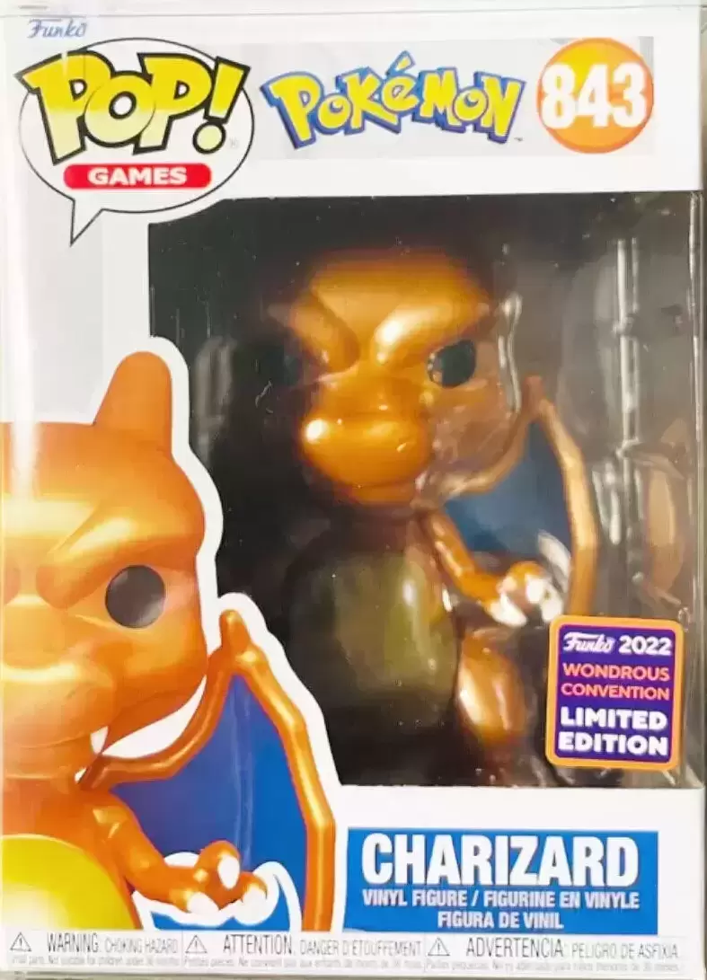 Pokemon Charizard Funko Pop! Vinyl Figure #843