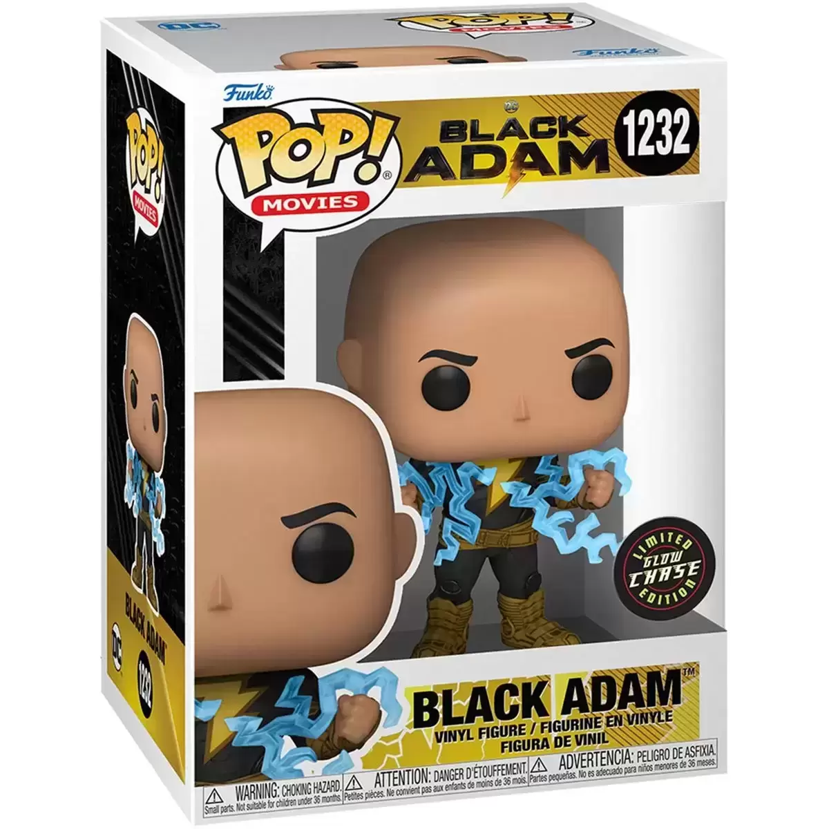 POP! Movies - Black Adam - Black Adam GITD Chase