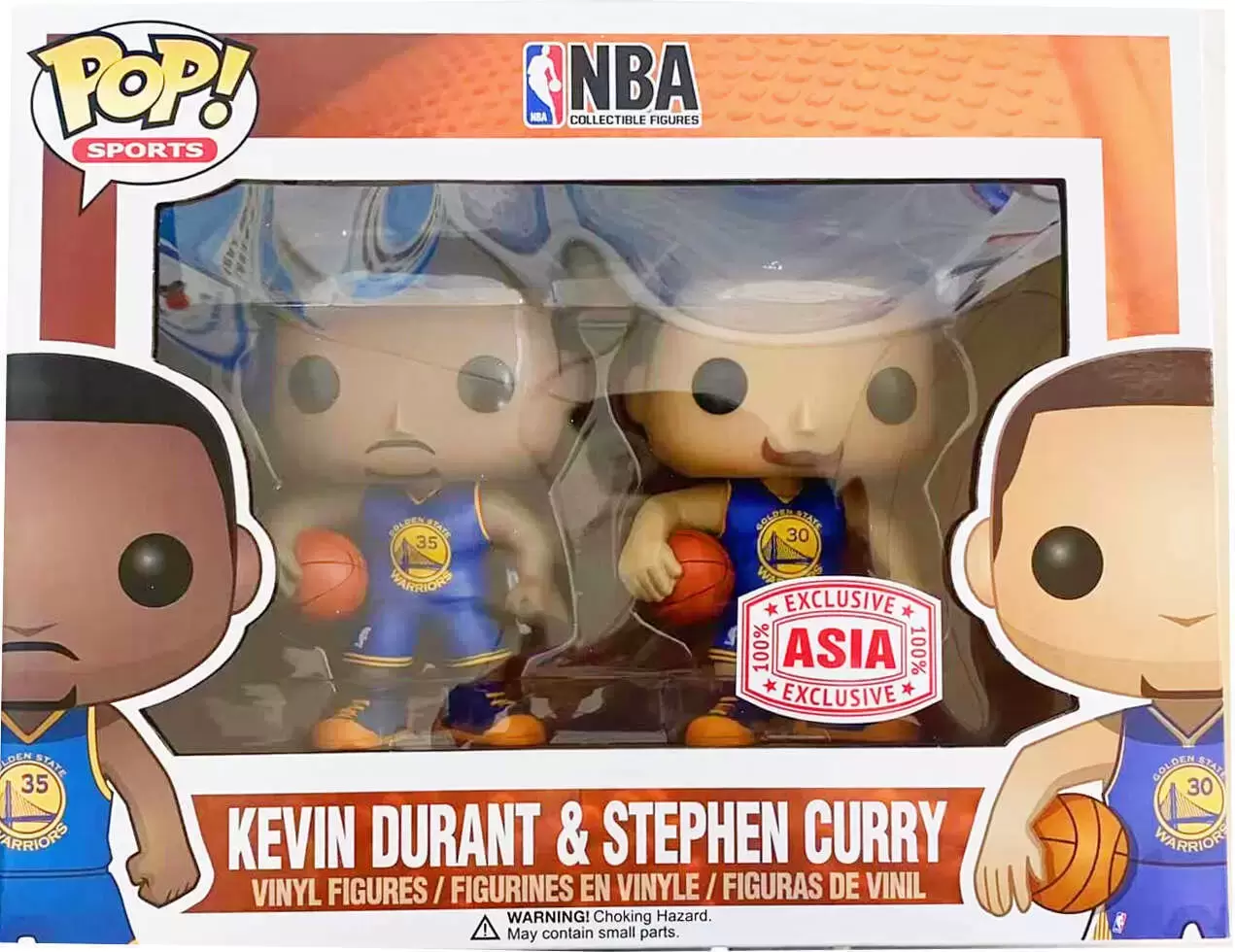 POP! Sports/Basketball - Golden State Warriors - Kevin Durant & Stephen Curry 2 Pack