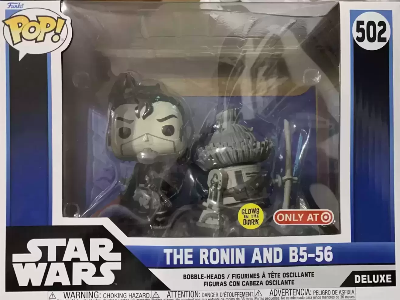 POP! Star Wars - Star Wars Visions - The Ronin and B5-56 GITD