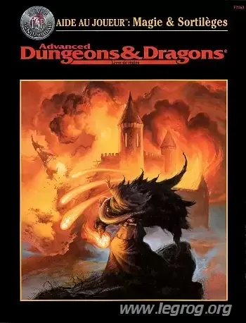 Advanced Dungeons & Dragons - 2ème édition - Aide au joueur-magie et sortilèges